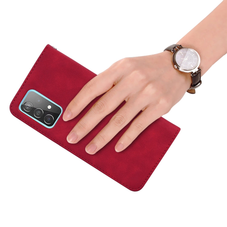For Xiaomi Redmi 10 Frosted Business Magnetic Horizontal Flip PU Leather Case with Holder & Card Slot & Lanyard