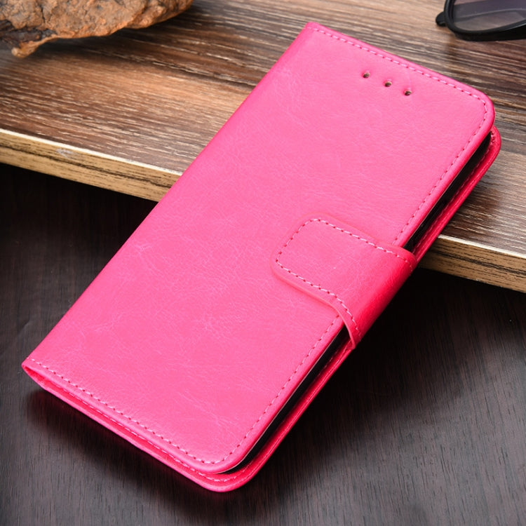 For iPhone 12 Pro Max Crystal Texture Horizontal Flip Leather Case with Holder & Card Slots & Wallet