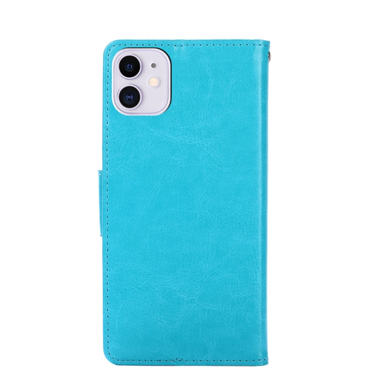 Crystal Texture Horizontal Flip Leather Case with Holder & Card Slots & Wallet For iPhone 11