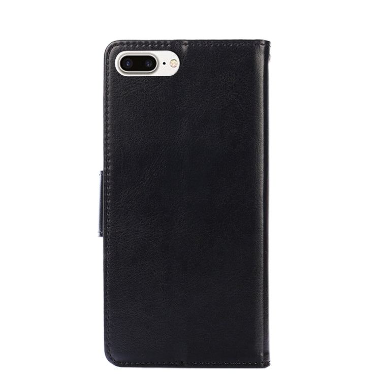 Crystal Texture Horizontal Flip Leather Case with Holder & Card Slots & Wallet For iPhone 8 Plus & 7 Plus