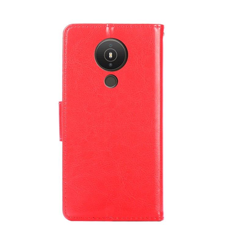 For Nokia 1.4 Crystal Texture Horizontal Flip Leather Case with Holder & Card Slots & Wallet