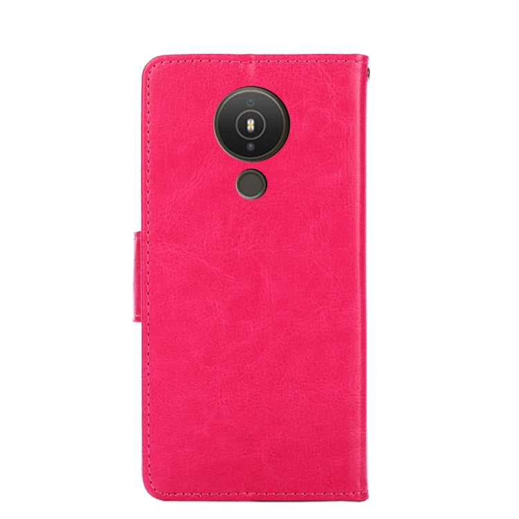 For Nokia 1.4 Crystal Texture Horizontal Flip Leather Case with Holder & Card Slots & Wallet
