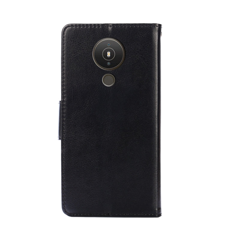 For Nokia 1.4 Crystal Texture Horizontal Flip Leather Case with Holder & Card Slots & Wallet
