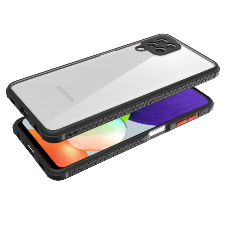 For Samsung Galaxy A22 Michelin Tires Texture Acrylic + TPU Shockproof Protective Case