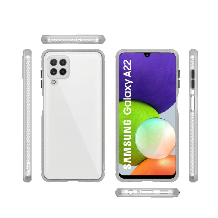 For Samsung Galaxy A22 Michelin Tires Texture Acrylic + TPU Shockproof Protective Case