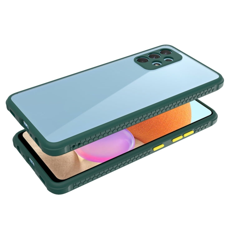 For Samsung Galaxy A32 Michelin Tires Texture Acrylic + TPU Shockproof Protective Case