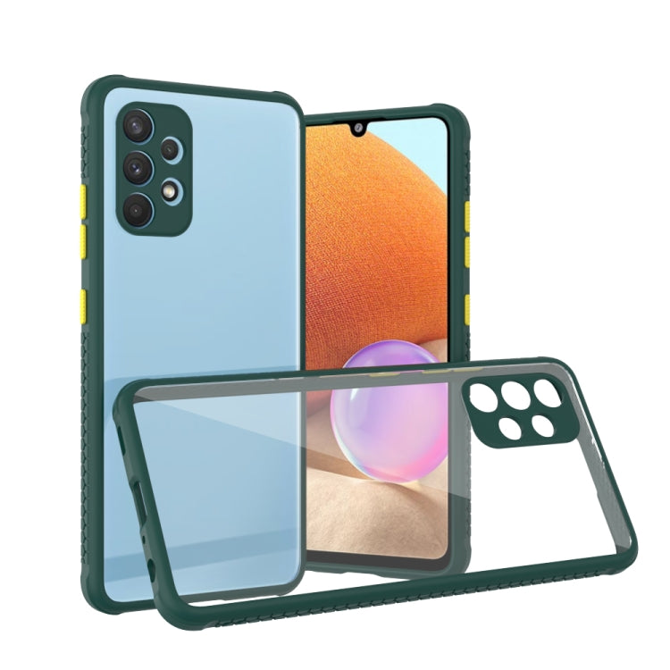 For Samsung Galaxy A32 Michelin Tires Texture Acrylic + TPU Shockproof Protective Case
