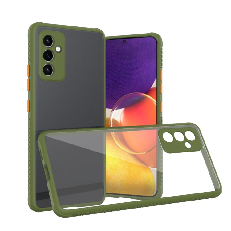 For Samsung Galaxy A82 Michelin Tires Texture Acrylic + TPU Shockproof Protective Case