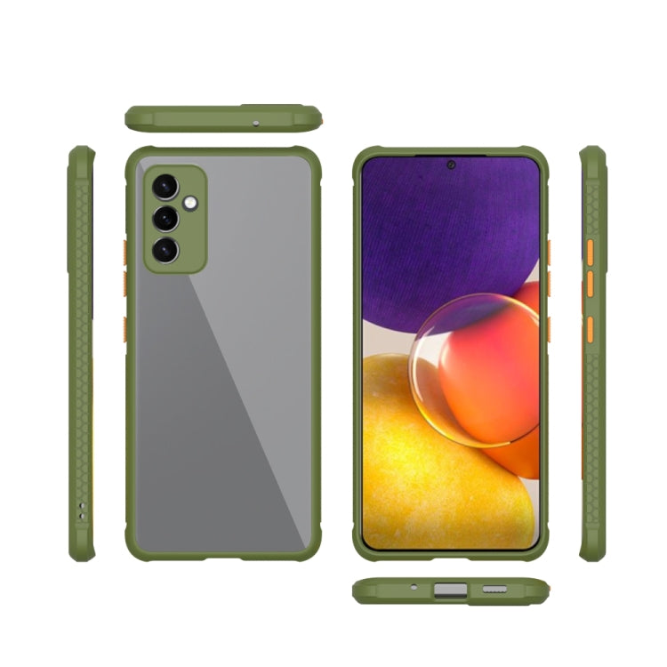 For Samsung Galaxy A82 Michelin Tires Texture Acrylic + TPU Shockproof Protective Case