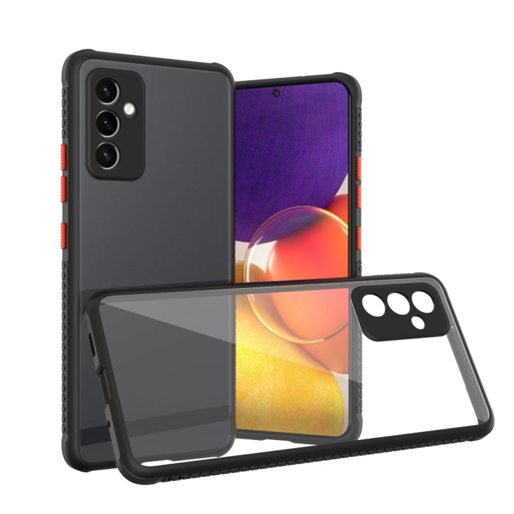 For Samsung Galaxy A82 Michelin Tires Texture Acrylic + TPU Shockproof Protective Case