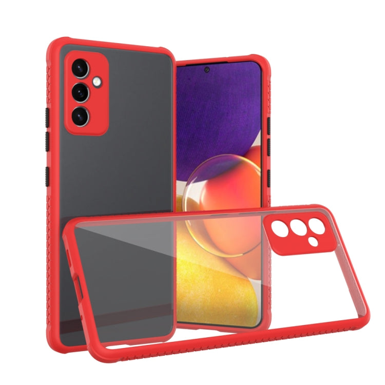 For Samsung Galaxy A82 Michelin Tires Texture Acrylic + TPU Shockproof Protective Case