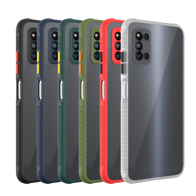 For Samsung Galaxy F52 5G Michelin Tires Texture Acrylic + TPU Shockproof Protective Case