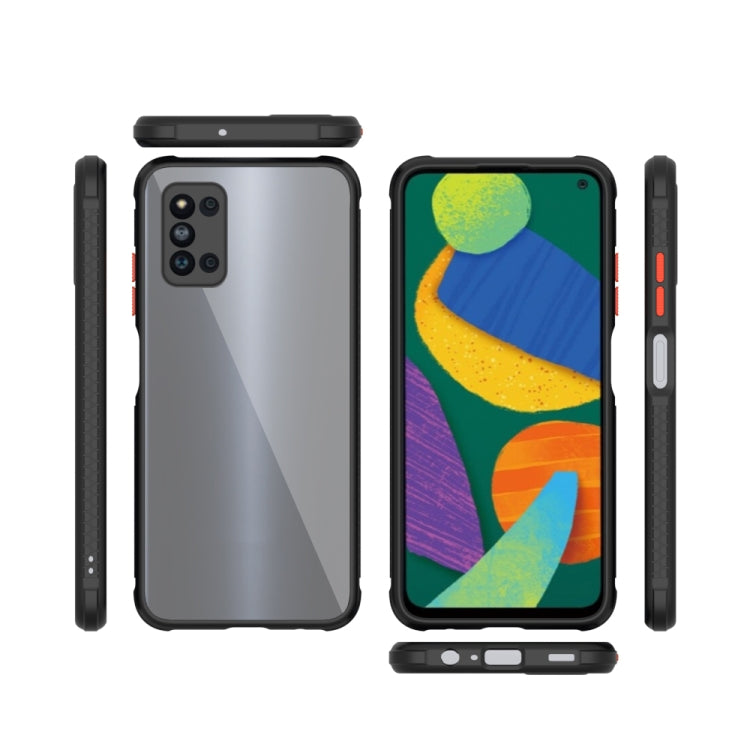 For Samsung Galaxy F52 5G Michelin Tires Texture Acrylic + TPU Shockproof Protective Case