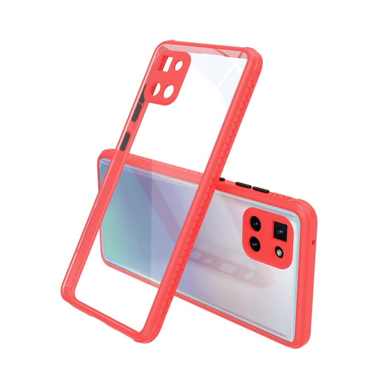 For Samsung Galaxy Note10 Lite / A81 Michelin Tires Texture Acrylic + TPU Shockproof Protective Case