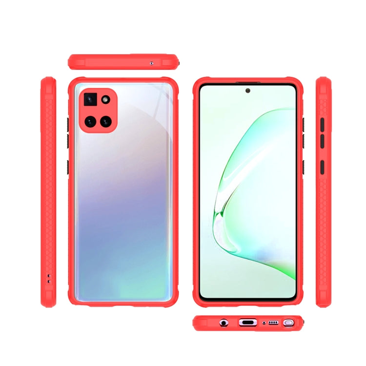 For Samsung Galaxy Note10 Lite / A81 Michelin Tires Texture Acrylic + TPU Shockproof Protective Case