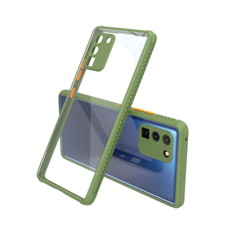 For Samsung Galaxy S10 Lite / A91 Michelin Tires Texture Acrylic + TPU Shockproof Protective Case
