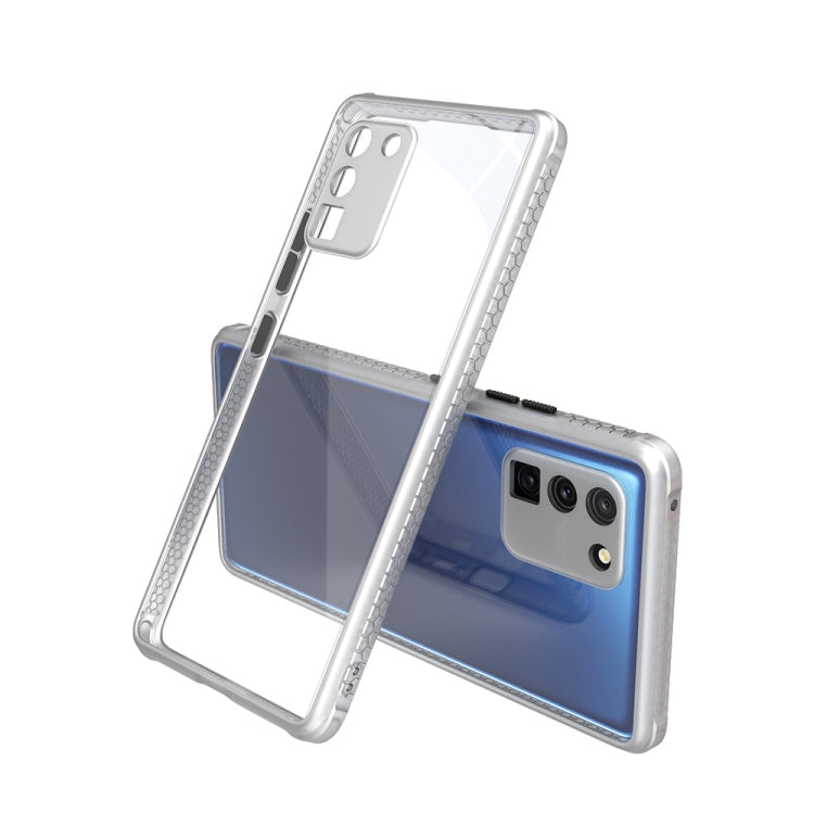 For Samsung Galaxy S10 Lite / A91 Michelin Tires Texture Acrylic + TPU Shockproof Protective Case