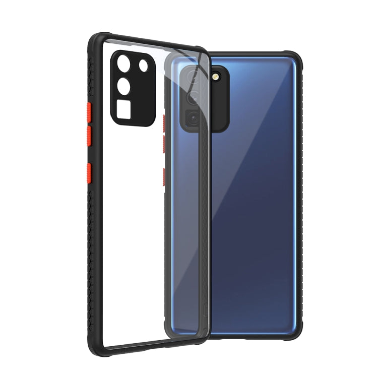 For Samsung Galaxy S10 Lite / A91 Michelin Tires Texture Acrylic + TPU Shockproof Protective Case