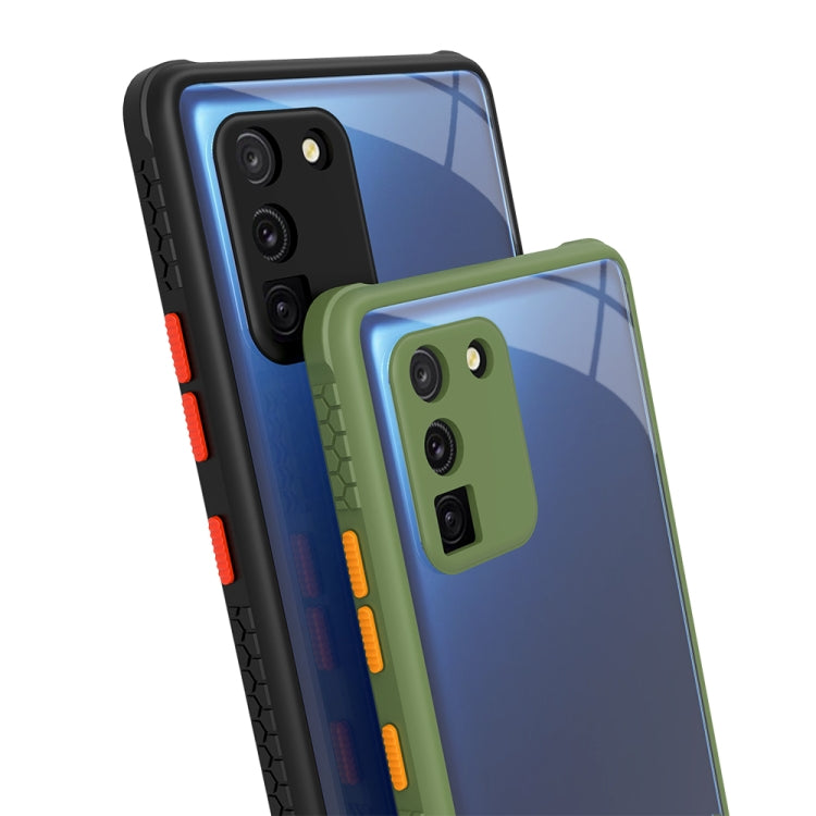 For Samsung Galaxy S10 Lite / A91 Michelin Tires Texture Acrylic + TPU Shockproof Protective Case