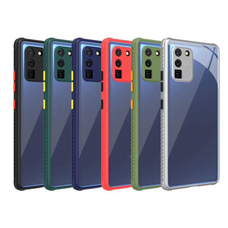 For Samsung Galaxy S10 Lite / A91 Michelin Tires Texture Acrylic + TPU Shockproof Protective Case