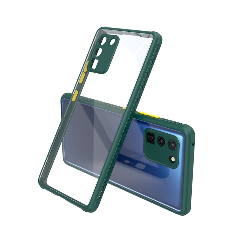For Samsung Galaxy S10 Lite / A91 Michelin Tires Texture Acrylic + TPU Shockproof Protective Case