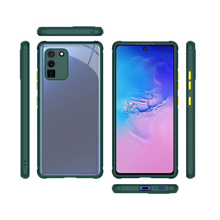 For Samsung Galaxy S10 Lite / A91 Michelin Tires Texture Acrylic + TPU Shockproof Protective Case