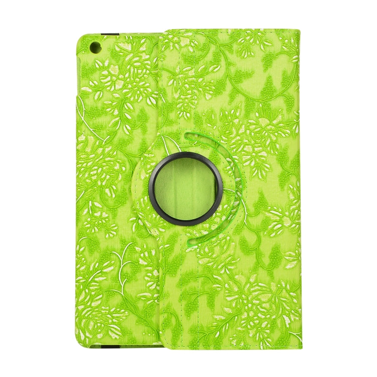360 Degree Rotating Grape Texture Leather Case with Holder For iPad mini 5 / 4