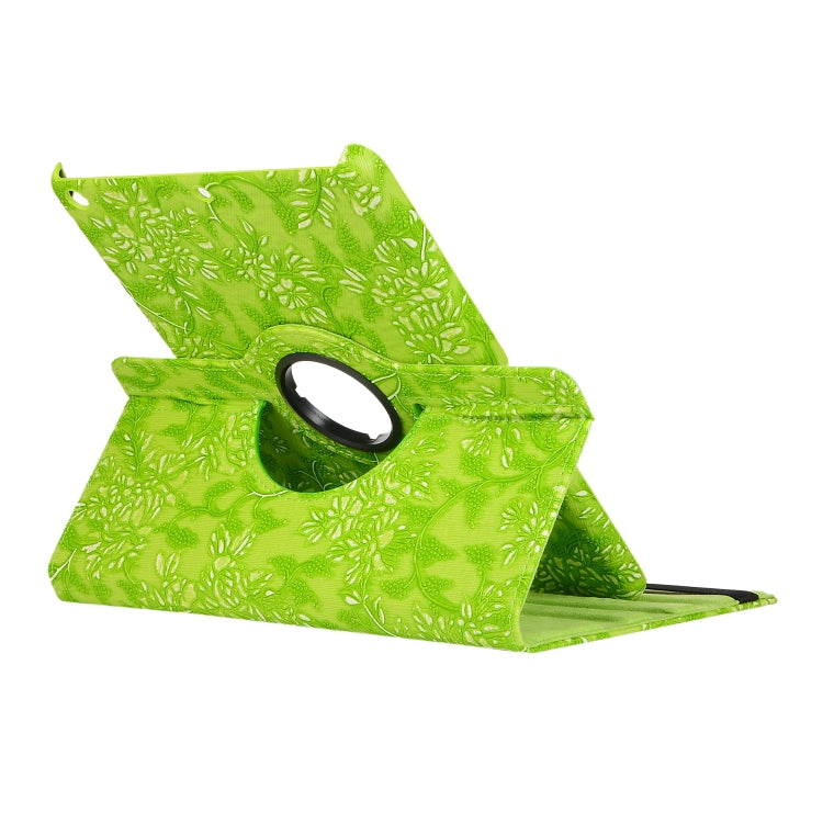 360 Degree Rotating Grape Texture Leather Case with Holder For iPad mini 5 / 4