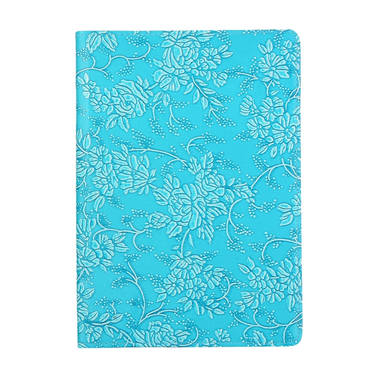 360 Degree Rotating Grape Texture Leather Case with Holder For iPad 4 / 3 / 2