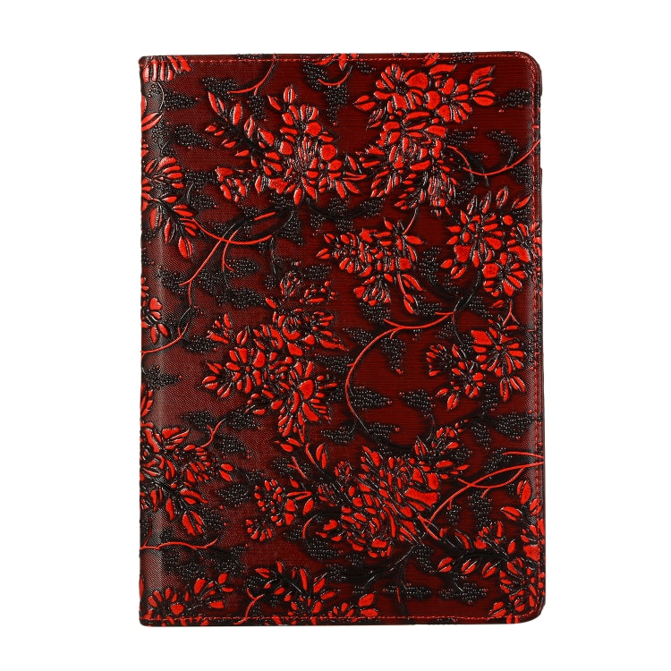 360 Degree Rotating Grape Texture Leather Case with Holder For iPad 4 / 3 / 2