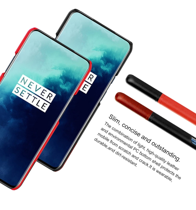For OnePlus 7T Pro IMAK Ruiyi Series Concise Slim PU + PC Protective Case