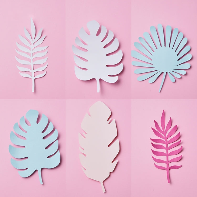 20 in 1 Set Creative Paper Cutting Shooting Props Leaves Flowers Papercut Jewelry Cosmetics Background Photo Photography Props