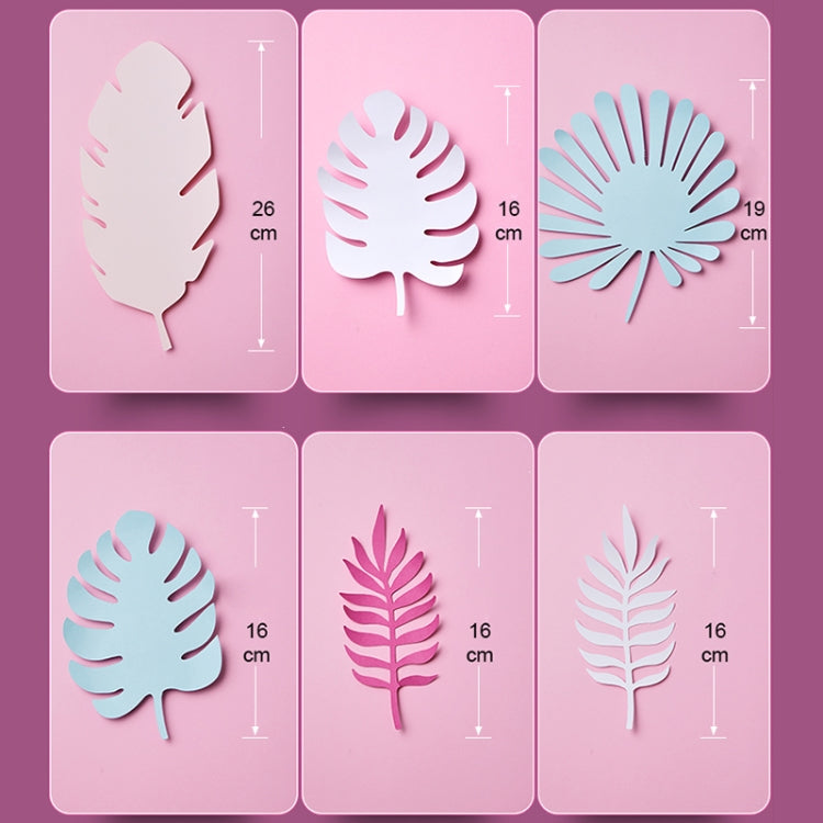 20 in 1 Set Creative Paper Cutting Shooting Props Leaves Flowers Papercut Jewelry Cosmetics Background Photo Photography Props