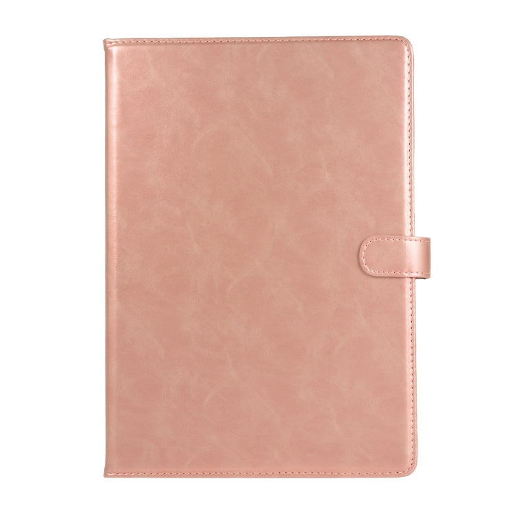 Crazy Horse Texture Horizontal Flip Leather Case with Buckle & Holder & Card Slots & Wallet & Photo Frame For iPad 9.7 2018 / 2017