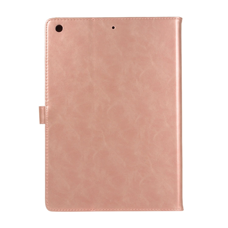 Crazy Horse Texture Horizontal Flip Leather Case with Buckle & Holder & Card Slots & Wallet & Photo Frame For iPad 9.7 2018 / 2017