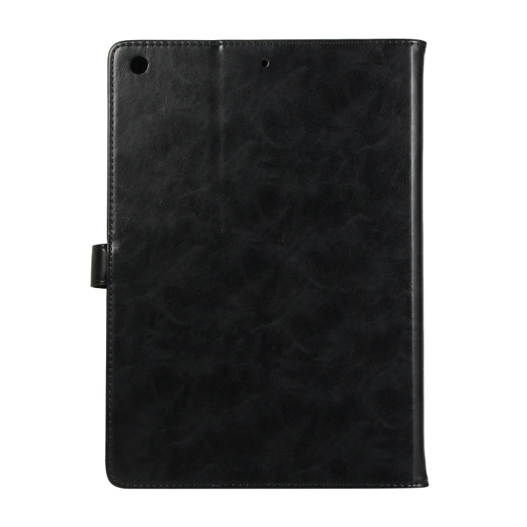 Crazy Horse Texture Horizontal Flip Leather Case with Buckle & Holder & Card Slots & Wallet & Photo Frame For iPad 9.7 2018 / 2017