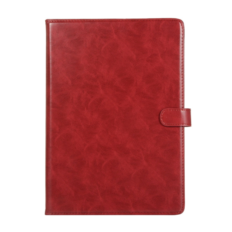 Crazy Horse Texture Horizontal Flip Leather Case with Buckle & Holder & Card Slots & Wallet & Photo Frame For iPad 9.7 2018 / 2017