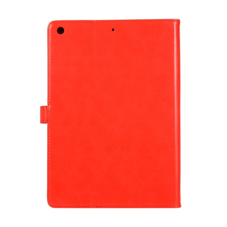 Crazy Horse Texture Horizontal Flip Leather Case with Buckle & Holder & Card Slots & Wallet & Photo Frame For iPad 9.7 2018 / 2017