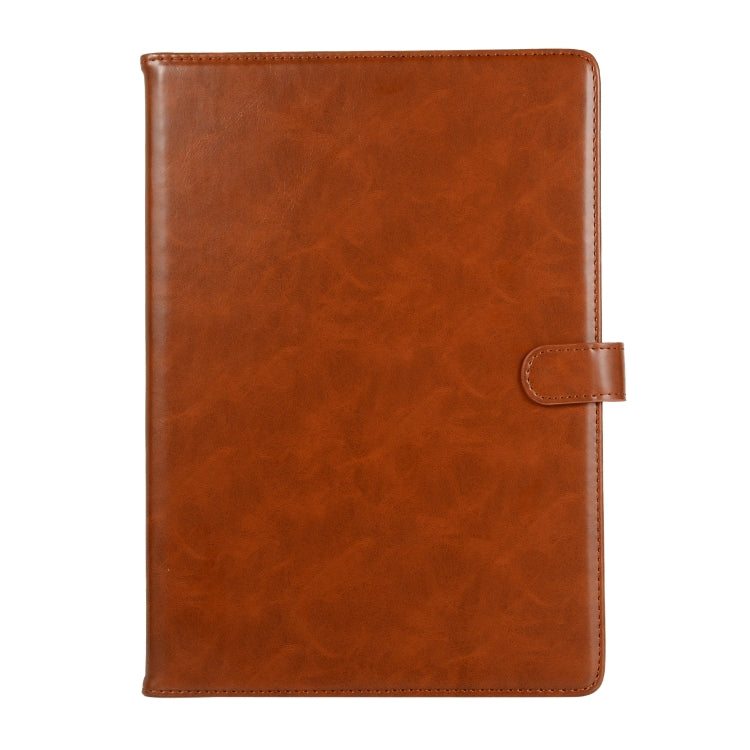 Crazy Horse Texture Horizontal Flip Leather Tablet Case with Buckle & Holder & Card Slots & Wallet & Photo Frame For iPad 10.2 2021 2020 2019 / 10.5