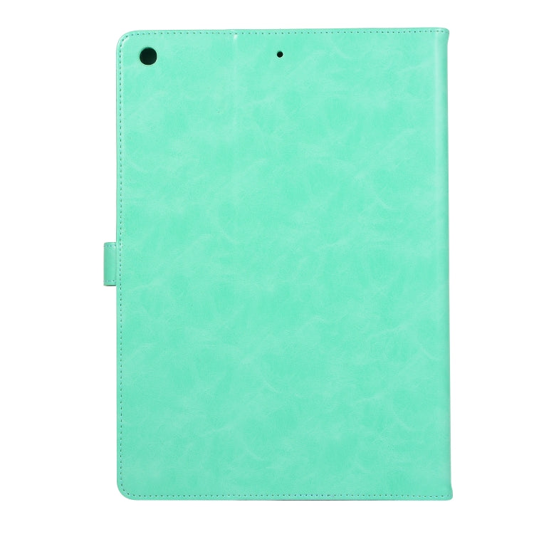 Crazy Horse Texture Horizontal Flip Leather Tablet Case with Buckle & Holder & Card Slots & Wallet & Photo Frame For iPad 10.2 2021 2020 2019 / 10.5