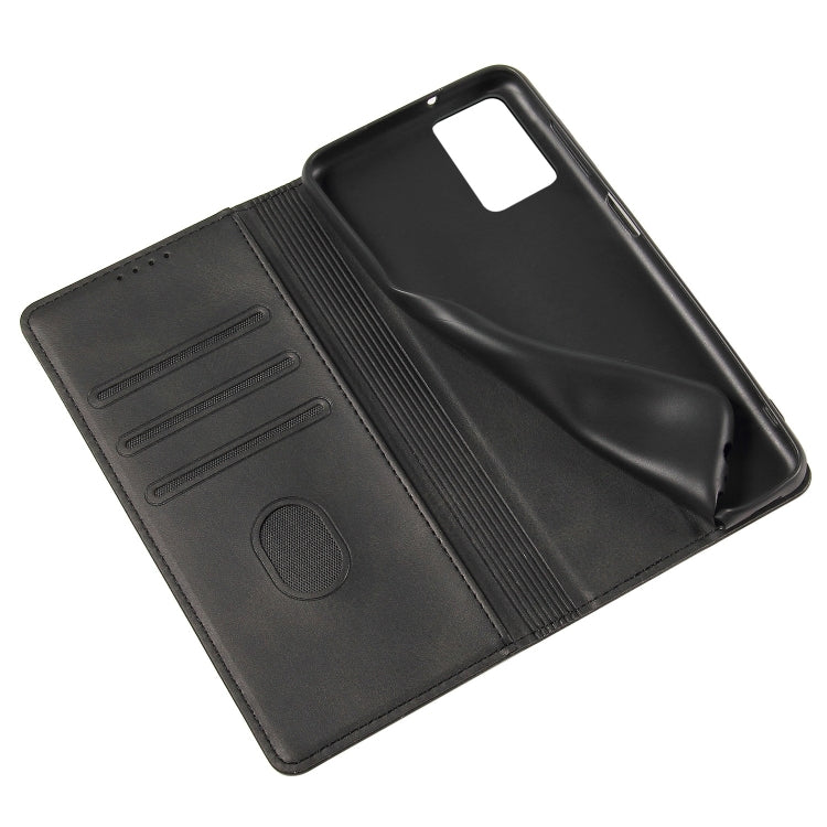 For Samsung Galaxy A52 5G / 4G Calf Texture Magnetic Horizontal Flip Leather Case with Holder & Card Slots & Wallet