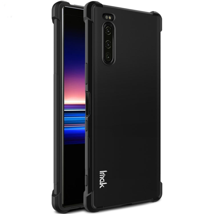 For Sony Xperia 5 IMAK All-inclusive Shockproof Airbag TPU Case, with Screen Protector