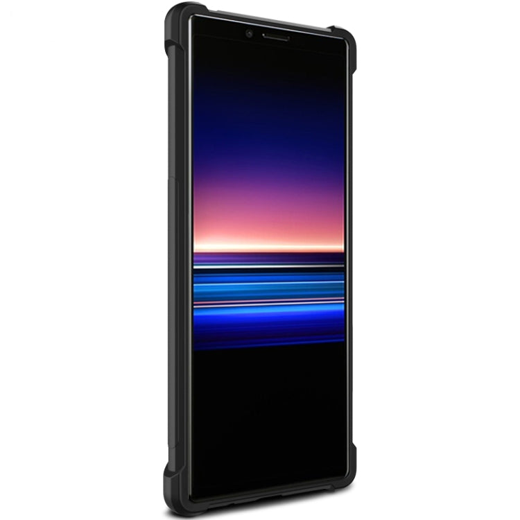 For Sony Xperia 5 IMAK All-inclusive Shockproof Airbag TPU Case, with Screen Protector