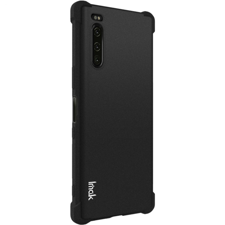 For Sony Xperia 5 IMAK All-inclusive Shockproof Airbag TPU Case, with Screen Protector