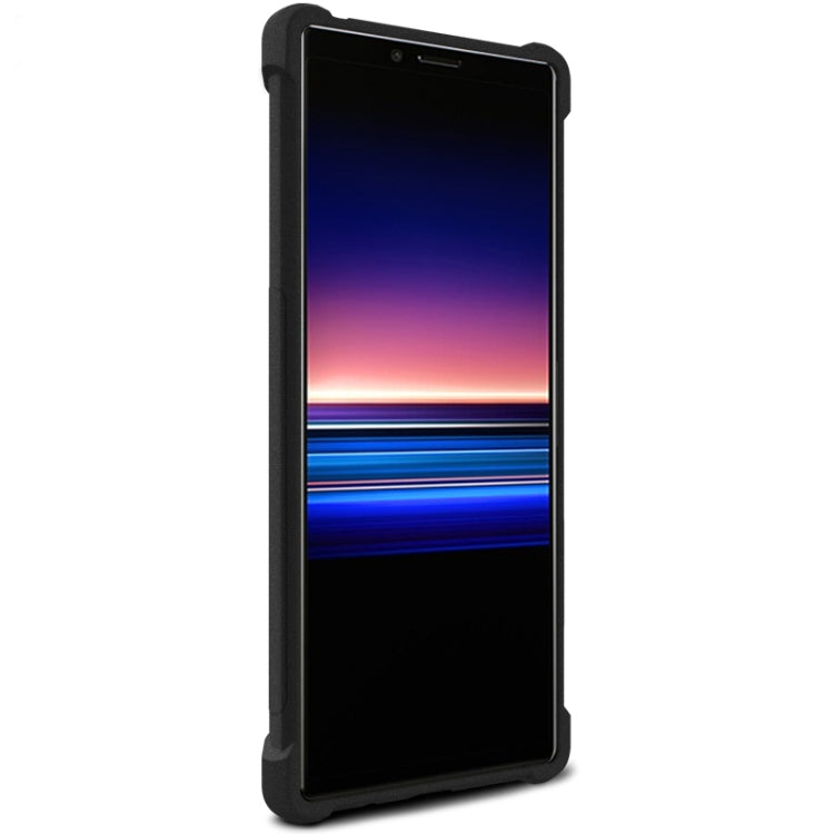 For Sony Xperia 5 IMAK All-inclusive Shockproof Airbag TPU Case, with Screen Protector