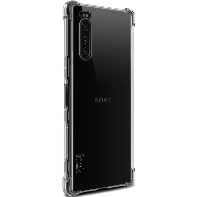 For Sony Xperia 5 IMAK All-inclusive Shockproof Airbag TPU Case, with Screen Protector
