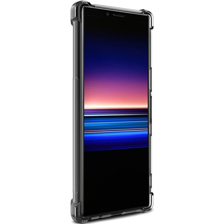 For Sony Xperia 5 IMAK All-inclusive Shockproof Airbag TPU Case, with Screen Protector