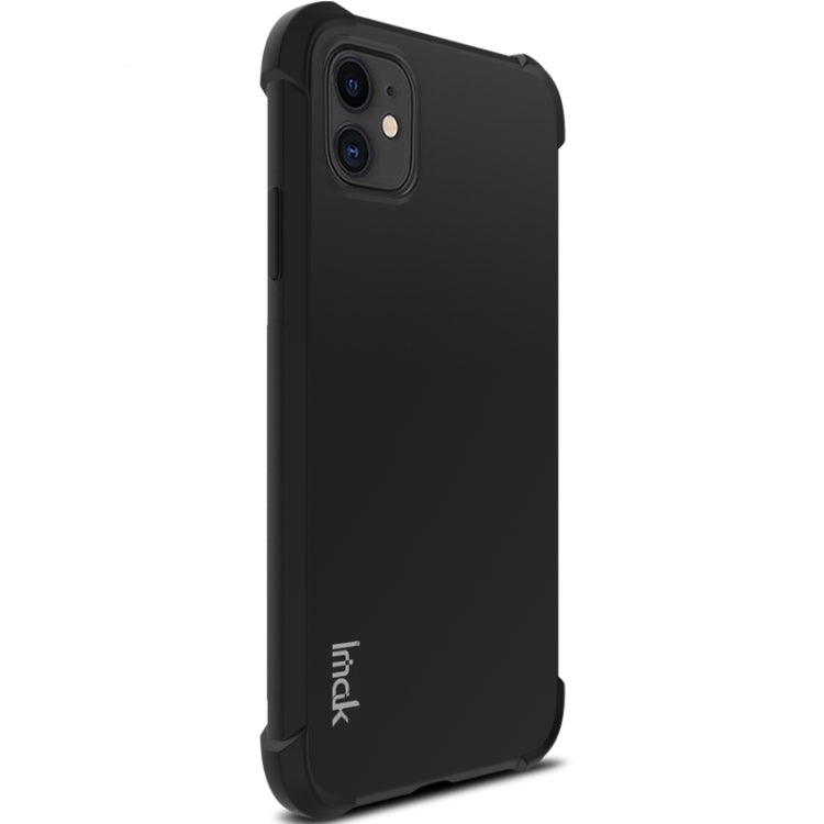 For iPhone 11 IMAK All-inclusive Shockproof Airbag TPU Case, with Screen Protector