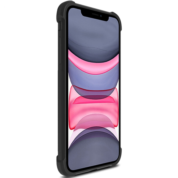 For iPhone 11 IMAK All-inclusive Shockproof Airbag TPU Case, with Screen Protector