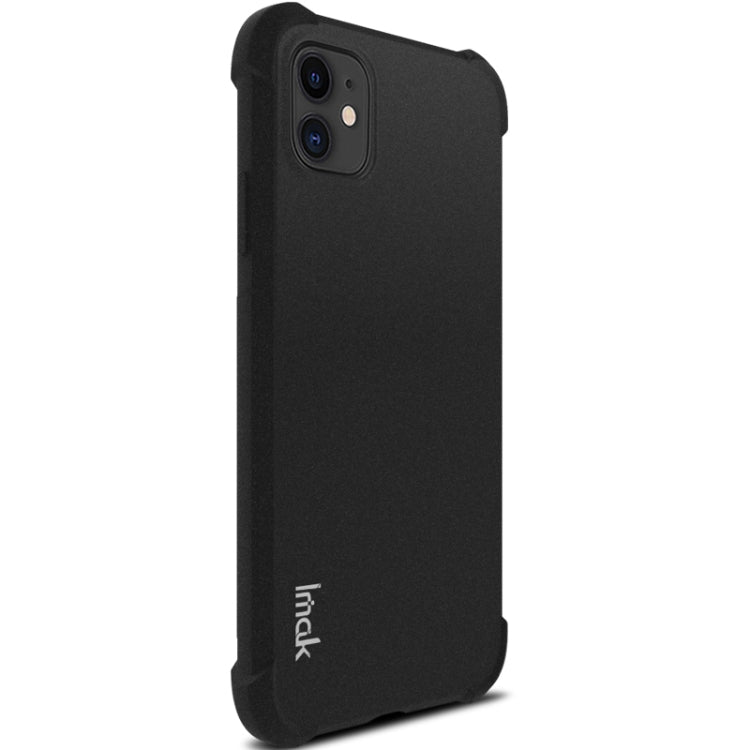 For iPhone 11 IMAK All-inclusive Shockproof Airbag TPU Case, with Screen Protector